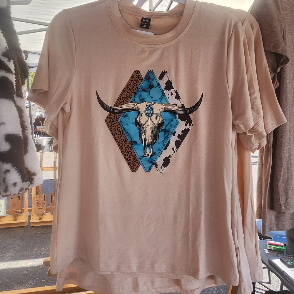 Aztec Cowprint T-Shirt